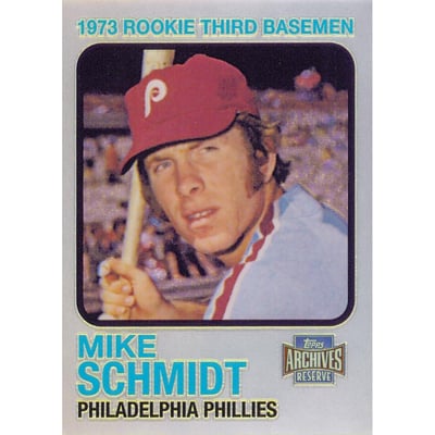2001 Topps Archives Reserve #72 Mike Schmidt 73