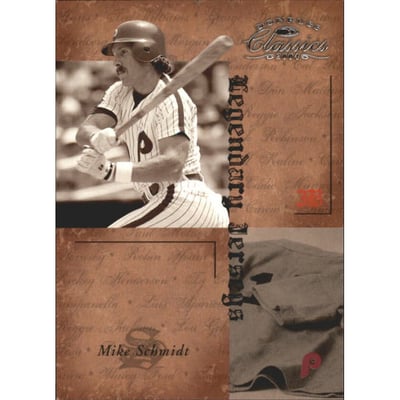 2004 Donruss Classics Legendary Jerseys #2 Mike Schmidt