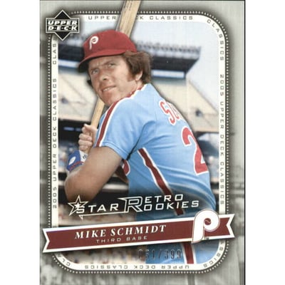 2005 Upper Deck Classics Silver #120 Mike Schmidt RSR