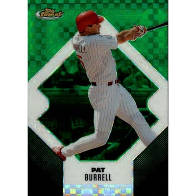 2006 Finest X-Fractors Green #114 Pat Burrell