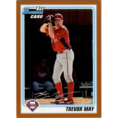 2010 Bowman Prospects Orange #BP36 Trevor May