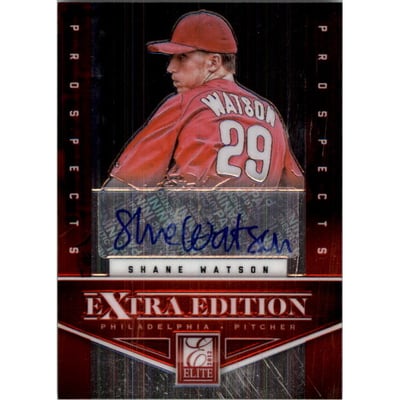 2012 Panini Prizm Elite Extra Edition Autographs #EEESW Shane Watson/200