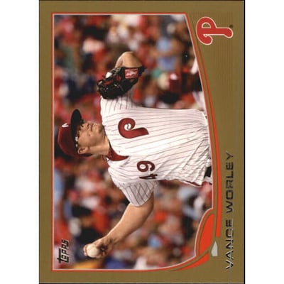 2013 Topps Mini Gold #249 Vance Worley
