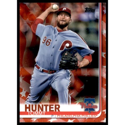 2019 Topps Independence Day #619 Tommy Hunter