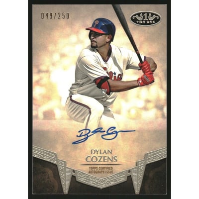 2019 Topps Tier One Break Out Autographs #BASKI Scott Kingery/200