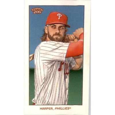 2020 Topps 206 Wave 4 Piedmont Back #3 Bryce Harper