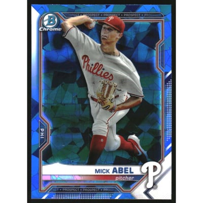 2021 Bowman Chrome Sapphire Prospects #BCP219 Mick Abel