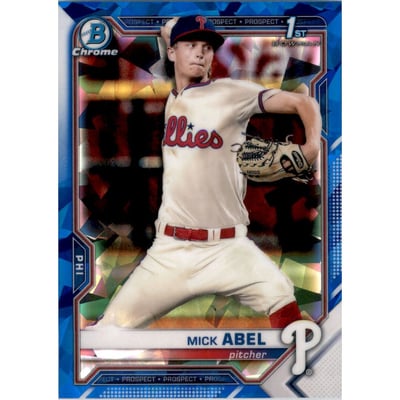 2021 Bowman Chrome Sapphire Prospects #BCP42 Mick Abel