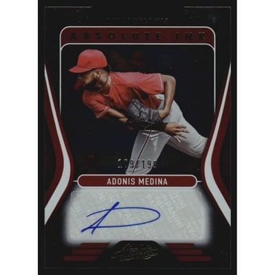 2022 Absolute Absolute Ink #6 Adonis Medina/199