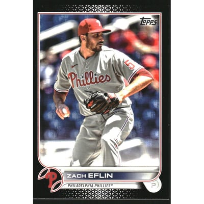 2022 Topps Black #179 Zach Eflin