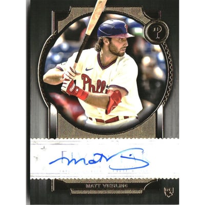 2022 Topps Five Star Autographs #FSAMV Matt Vierling RC