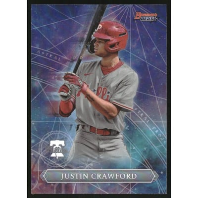 2023 Bowman's Best Astral Projections #AP21 Justin Crawford