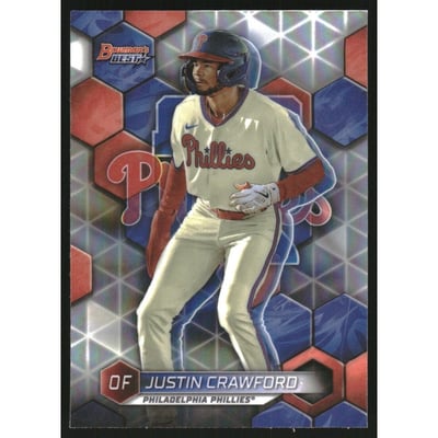 2023 Bowman's Best Top Prospects Refractors #TP25 Justin Crawford