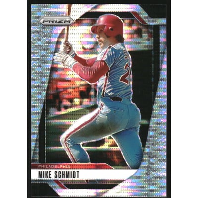 2025 Panini Prizm Prizms Pulsar #50 Mike Schmidt