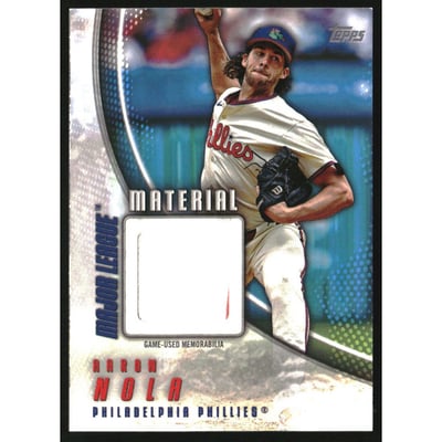 2025 Topps Major League Materials #MLM2AN Aaron Nola S2
