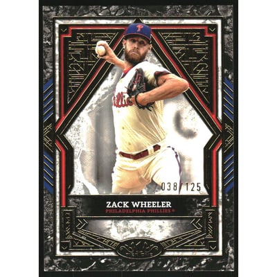 2025 Topps Tier One #34 Zack Wheeler