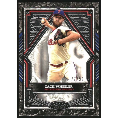 2025 Topps Tier One Silver Foil #34 Zack Wheeler
