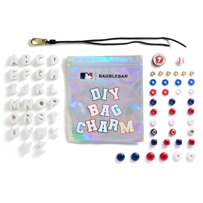 Philadelphia Phillies BaubleBar Mini Custom Bag Charm Bead Kit