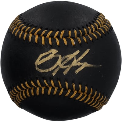 Bryce Harper Philadelphia Phillies Autographed Fanatics Authentic Black Leather Baseball