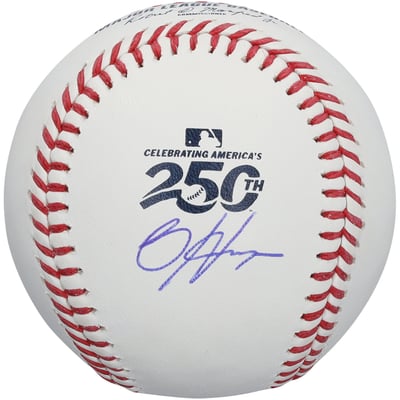 Bryce Harper Philadelphia Phillies Autographed Fanatics Authentic USA 250th Logo Baseball