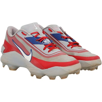 Bryson Stott Philadelphia Phillies Fanatics Authentic Game-Used Gray/Red Nike Cleats vs. Detroit Tigers on July 12, 2026