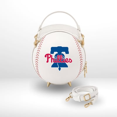 Philadelphia Phillies by Jill Martin Baseball Crossbody Fan Bag