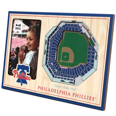 Philadelphia Phillies Fanpoint 3D StadiumView Picture Frame