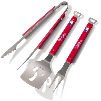 Philadelphia Phillies Fanpoint Spirit Series 3-Piece BBQ Set