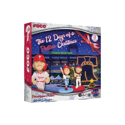 Philadelphia Phillies FOCO Retired Player Bobblehead Advent Calendar