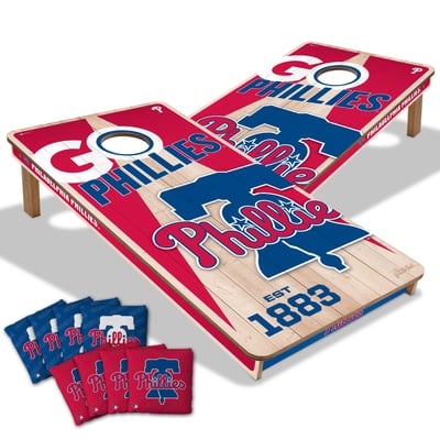 Philadelphia Phillies IDNA 2' x 4' Cornhole Game with Bags