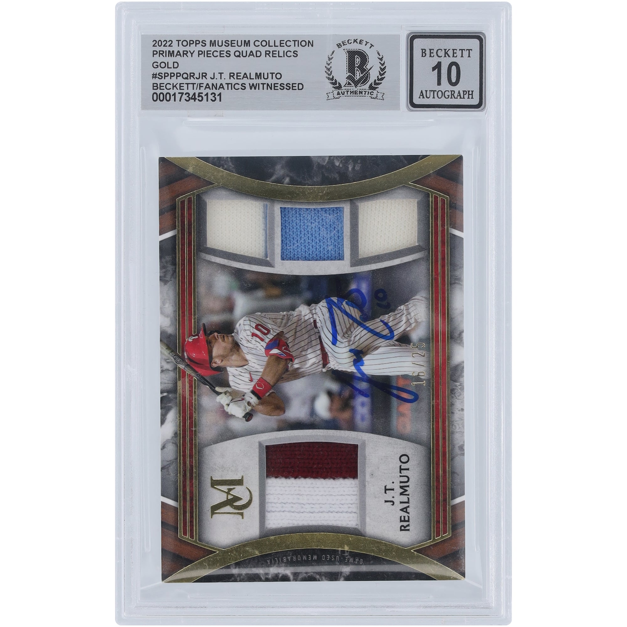 超特価アイテム Topps 2022 Quad Relic Card 99枚限定 大谷翔平 鑑定