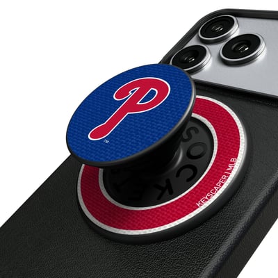 Philadelphia Phillies Keyscaper PopSockets Magnetic Phone Grip & Stand