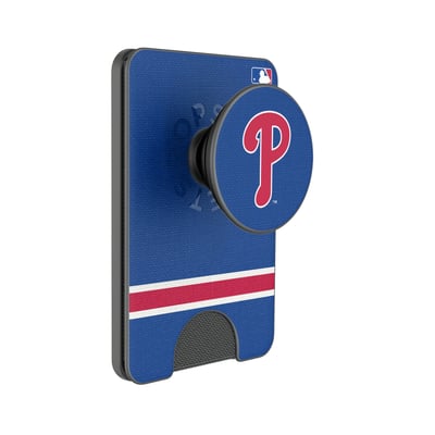 Philadelphia Phillies Keyscaper Stripe PopSockets Magnetic Wallet