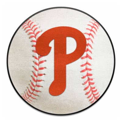 Philadelphia Phillies Logo Brands 27" Diameter Baseball Mat