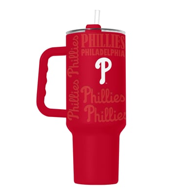  Philadelphia Phillies Logo Brands 40oz. Replay Powder Coat Tumbler