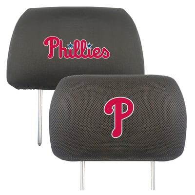 Philadelphia Phillies Logo Brands Head Rest Cover