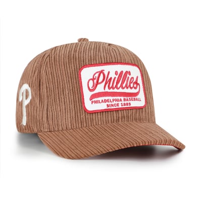  Philadelphia Phillies '47 Corduroy Patch Hitch Adjustable Hat - Brown