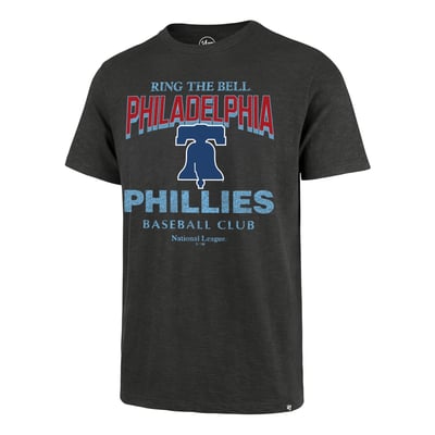 Philadelphia Phillies '47 Head On Scrum T-Shirt - Charcoal