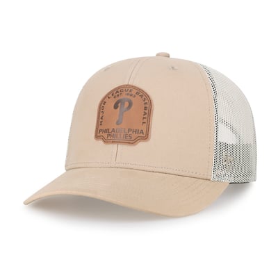  Philadelphia Phillies '47 Bonehide Trucker Snapback Hat - Khaki