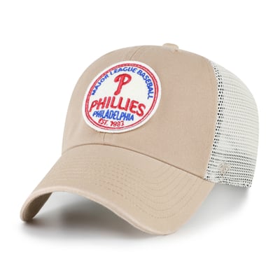  Philadelphia Phillies '47 Clean Up Adjustable Hat - Khaki