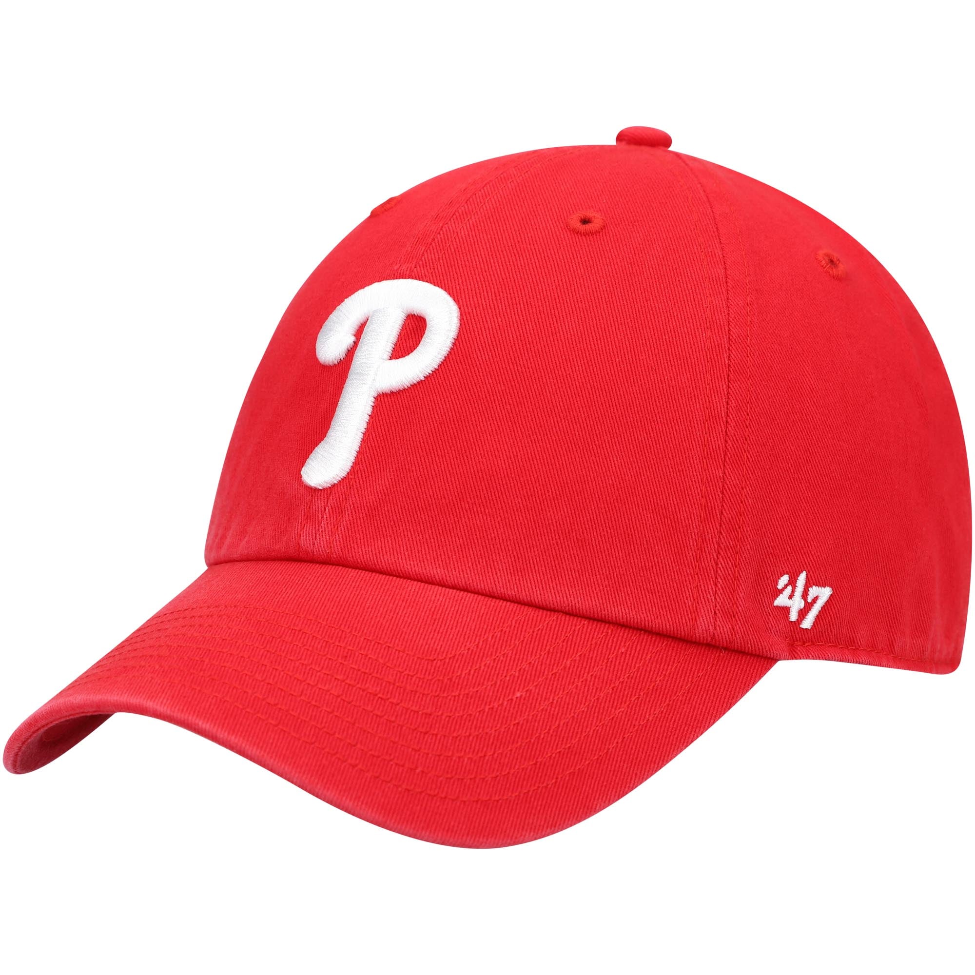Men's Philadelphia Phillies '47 Red Clean Up Adjustable Hat