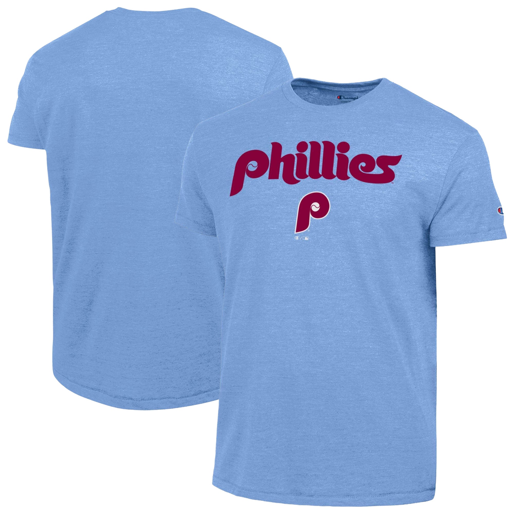 Philadelphia Phillies Champion Cooperstown Wordmark Lockup Tri 