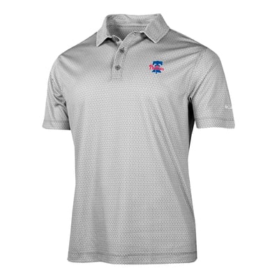 Philadelphia Phillies Columbia Crosscurrent Polo - Gray