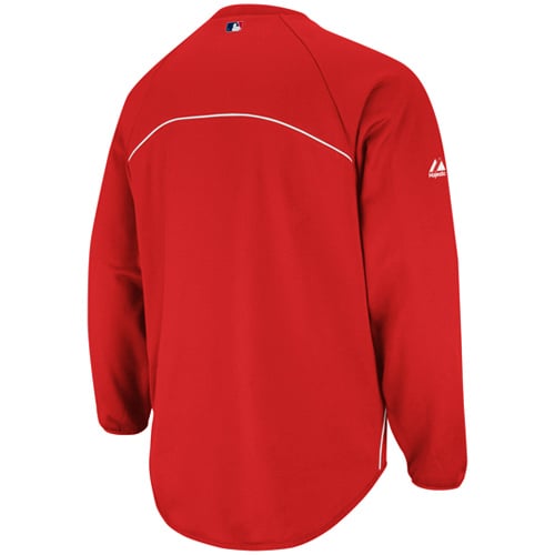thumbnail image 2 of Majestic Philadelphia Phillies Therma Base Jacket – Men's 6XL, Red, MLB Officially Licensed 2 of 5
