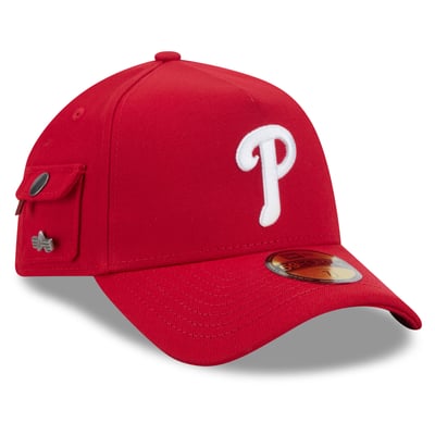 Philadelphia Phillies New Era A-Frame 59FORTY Fitted Hat - Red
