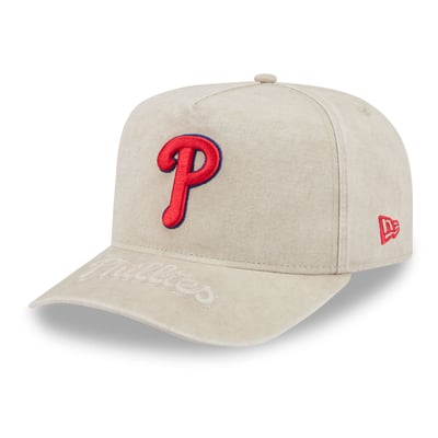  Philadelphia Phillies New Era Neutral 9FIFTY A-Frame Snapback Hat - Tan