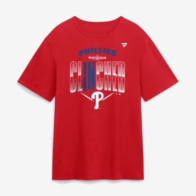 Philadelphia Phillies 2026 MLB Postseason Locker Room T-Shirt - Red