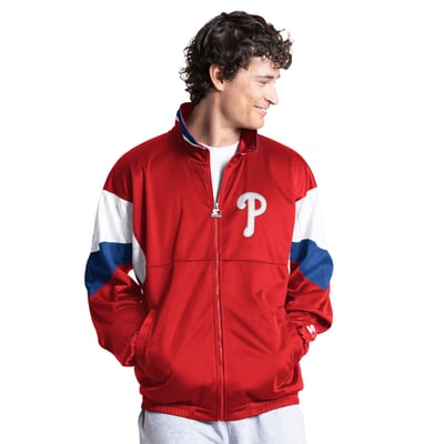 Philadelphia Phillies Starter Legacy Full-Zip Track Jacket - Red