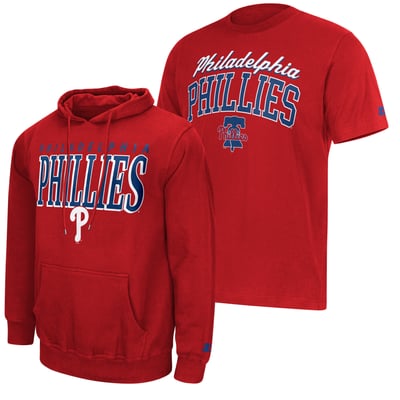 Philadelphia Phillies Starter Logo Hoodie & T-Shirt Combo Pack - Red
