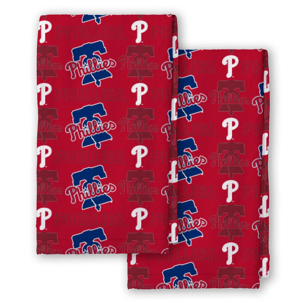 Philadelphia Phillies Pegasus 2-Pack Repeat Logo Dish Towel Set